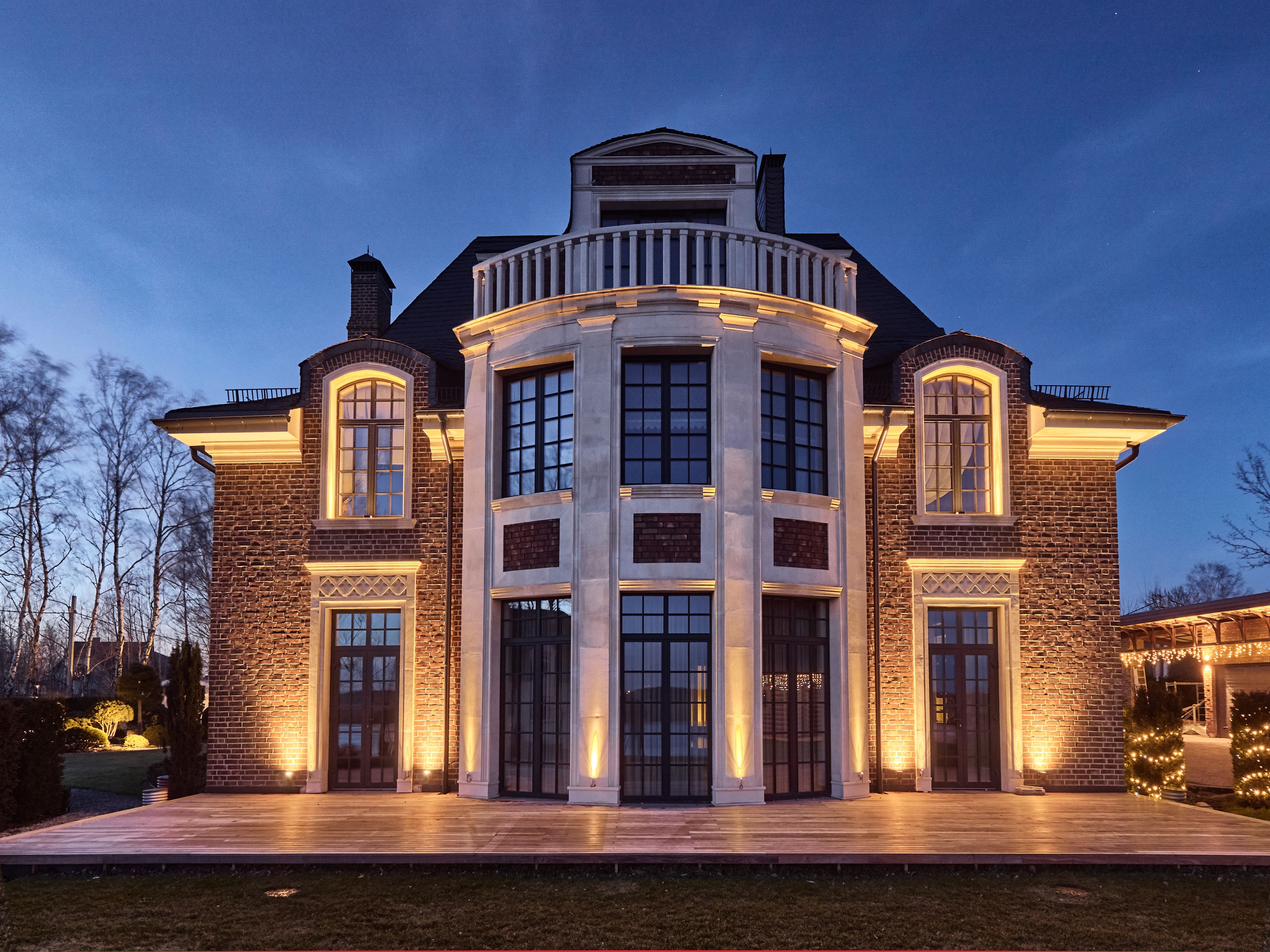 Exterior lighting — view