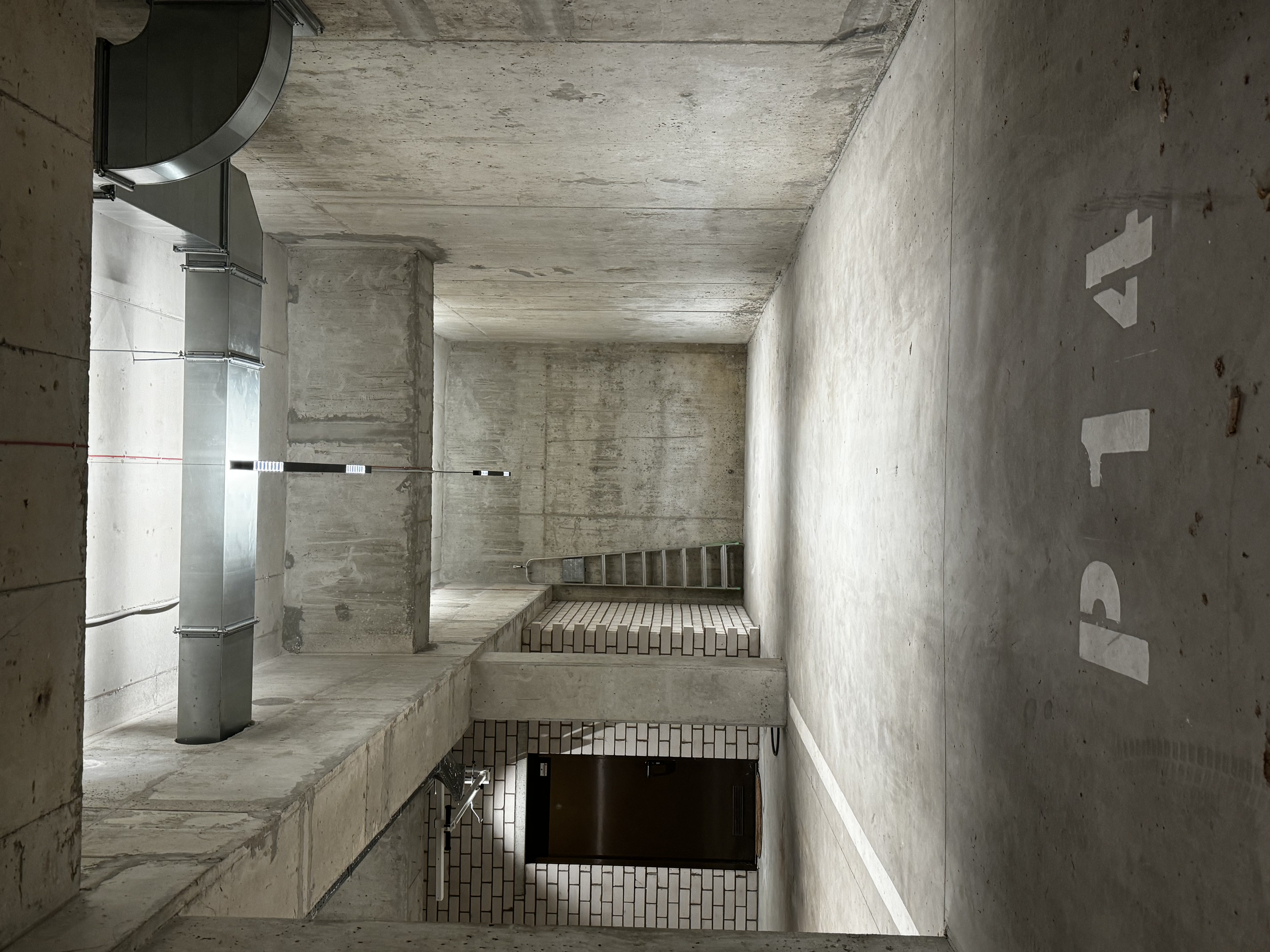Technical Space — stair core